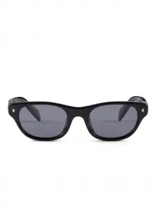 Солнцезащитные очки с прямоугольной оправой Prada, черный