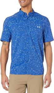 Мужская футболка с коротким рукавом Under Armour Dockside, (471) Blue Mirage/Carolina Blue/Carolina Blue