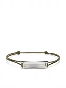 Плетеный браслет Gordon из стерлингового серебра 5 г Le Gramme, серебяный