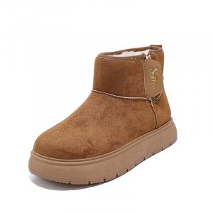 Короткие зимние сапоги для женщин JOHLIN DREAM, светло-коричневый