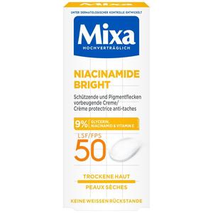 Крем для тела niacinamide bright lsf 50 Mixa, объем 50 мл