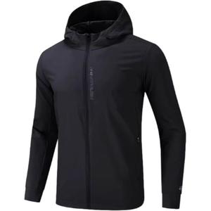 361° Тренч из коллекции Variety Training для мужчин в цвете Super Black