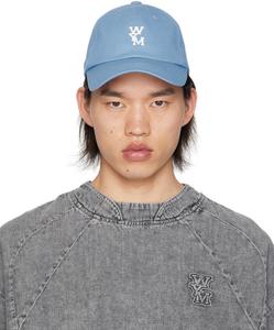 Бейсболка с повязкой на глазу WOOYOUNGMI, синий