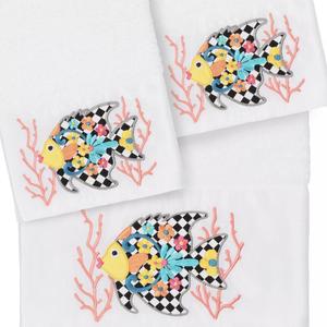 Linum Home Textiles Турецкий хлопок Feliz Набор украшенных полотенец из 3 предметов, бежевый