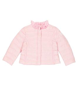 Детский пуховик Il Gufo, розовый