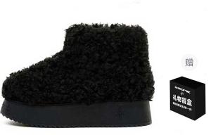 Зимние ботинки женские Wilderness черный Smfk