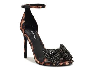 Сандалии Nine West Tansie Sandal, Tan/Black Leopard Print