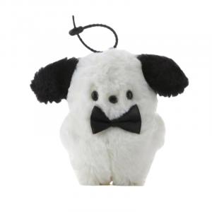 Игрушка-подвеска в виде плюшевой куклы щенка, высота 8-10 см MIXIANG, черный