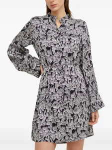 Платье-рубашка с абстрактным принтом Marc O'Polo, серый