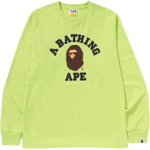 A BATHING APE Bape X Predator College лонгслив