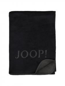 JOOP! Living Blankets Uni-Doubleface Black-Anthracite Joop!, Schwarz-Anthrazit