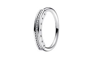 Pandora Кольца SIGNATURE 925 из стерлингового серебра женские серебряные