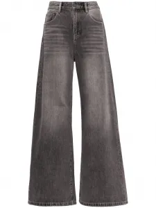 Джинсы с эффектом потертости Jnby, серый