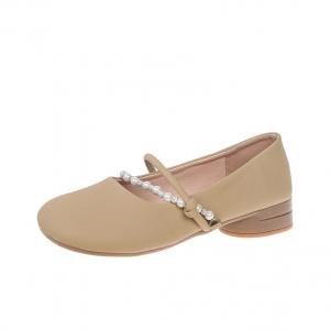 GDXF Мэри Джейн туфли женские хаки, цвет Khaki