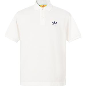 Рубашка поло Adidas Originals X ADIDAS унисекс белая Gucci, белый