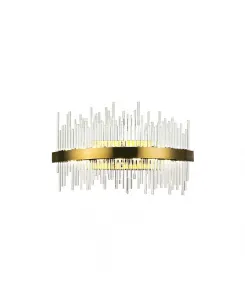 Светодиодный настенный светильник Genevieve Cwi Lighting, brass