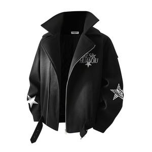 Пуховик Unisex Lapel Moderate Puffer Jacket HUANQIU, черный