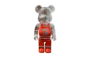 Bearbrick X NBA San Antonio Spurs BE@RBRICK, красный