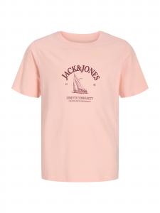 Jack & Jones Junior Футболка 'JORNANTUCKET' в персиковом цвете