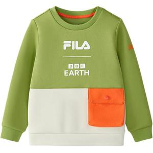 Свитшот Mustard Powder для детей 3-7 лет FILA KIDS, Mustard Powder