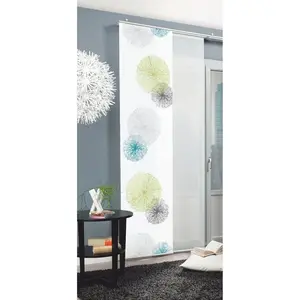 Шторка-ролло RAWLINS на липучке, 1 шт., размер ВxШ: 245x60 см, включая крепежные аксессуары Home Wohnideen, зеленый