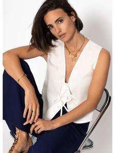 Топ SASSYCLASSY, белый