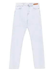 Джинсы с нашивкой-логотипом Lanvin, синий