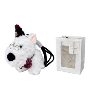 Вест хайленд пэппи брелок модная кукла плюшевый кулон высота 16,5 см ROUERXIONG, красный