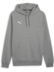Толстовка с капюшоном "TeamGoal CasuaLongsleeve Hoody" серого цвета Puma