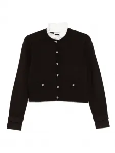 Кардиган на пуговицах SANDRO, коричневый