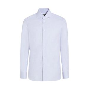 Джемперовая рубашка Zzegna, синий