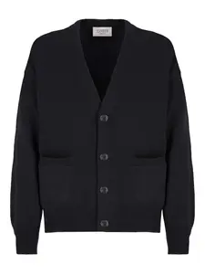 Кардиган с V-образным вырезом Laneus, черный
