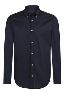 Рубашка на пуговицах классического кроя Felix Hardy, темно-синий