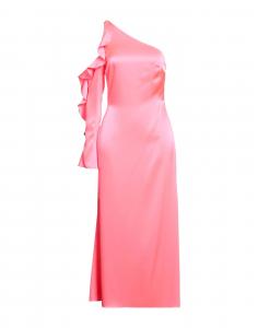 Платье миди David Koma, фуксия