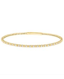 Браслет с бриллиантами (3/4 карата) из 14-каратного желтого золота EFFY Collection, Yellow Gold