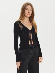 Кардиган приталенного кроя Twinset, черный