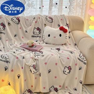 Disney Плед Hello Kitty 100х150 см, малый размер, цвет Ice Cream White KT