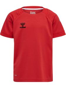Футболка Hummel Trikot S/S Hmllead S/S Poly Jersey Kids, цвет TRUE RED