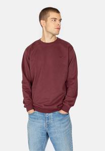 Толстовка Cleptomanicx CREWNECK LIGULL, Decadent Chocolate/Bordeaux