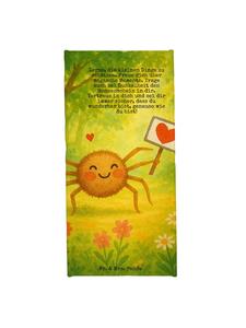 Mr. & Mrs. Panda Пляжное полотенце с изображением паука от Agathe Movation Design    белого цвета