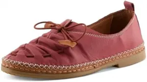 Женские кожаные лоферы Spring Step Berna - стильные удобные туфли без шнурков с мягкой стелькой, эластичным верхом и прочной резиновой подошвой