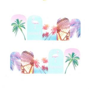 Наклейки для ногтей на водной основе № BN 1702, AllePaznokcie