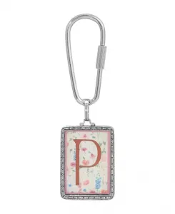 Брелок с цветочным узором Initial az 2028, multi-p