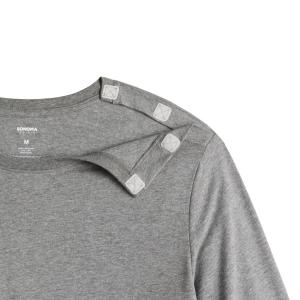 Мужская адаптивная футболка с длинными рукавами Sonoma Goods For Life Easy Dressing