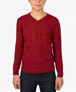 Базовый свитер с v-образным вырезом для мальчика Xray, красный
