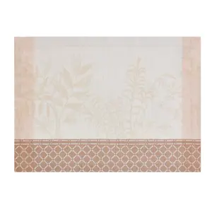 Хлопковая подставка для столовых приборов Jardin D'Eden Le Jacquard Français, светло-розовый