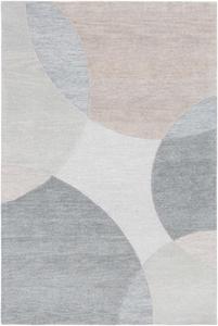 Ковер SAFAVIEH, 183 x 275 см, Chatham Collection, Ivory & Grey, ручной работы, мид-сенчури модерн, абстрактный, шерстяной, идеален для помещений с высокой проходимостью в гостиной, спальне (CHT204F)