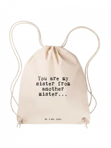 Спортивная сумка Mr. & Mrs. Panda, кремовый