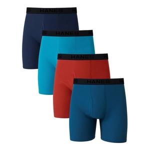 Комплект из 4 трусов-боксеров Big & Tall Ultimate Cool Comfort Hanes