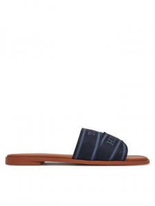 Мюли Webbing Mule FW0FW08421 Tommy Hilfiger, синий